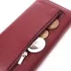 Гаманець ST Leather З натуральної шкіри Бордовий (22522)