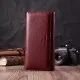 Гаманець ST Leather З натуральної шкіри Бордовий (22522)