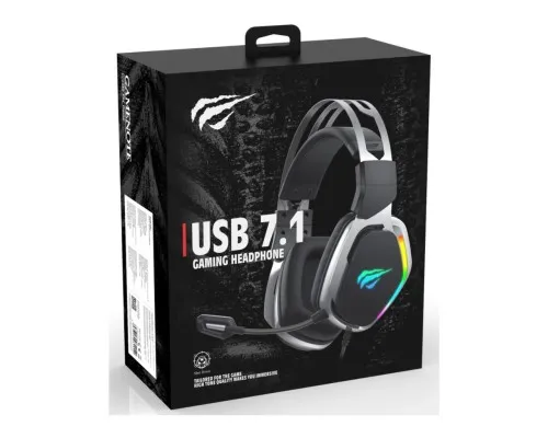 Навушники Havit HV-H2018U Plug USB 7.1 Black (6939119031152)