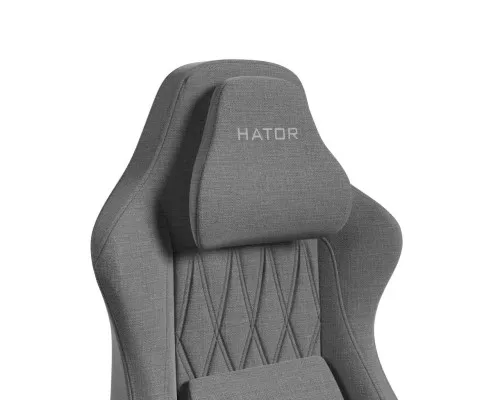 Крісло ігрове Hator Darkside 3L Fabric Grey (HTC3016L)