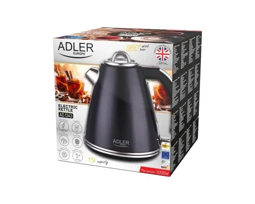 Електрочайник Adler AD 1343 black