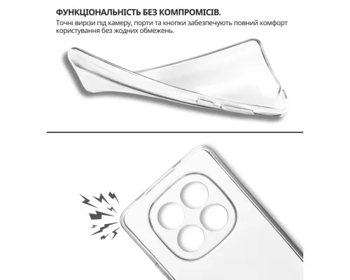 Чохол до мобільного телефона BeCover Xiaomi Redmi Note 15 Pro 4G Transparent (714973)