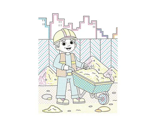 Книга Пензлик і вода. Бригада будівна - К. Процун Ранок (9786178773007)