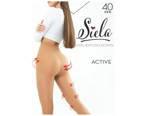 Колготи Siela Collant Active 40 Den Daino - 3 (4823116903364)