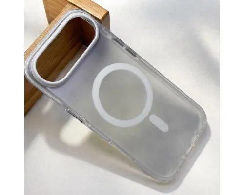 Чохол до мобільного телефона BeCover FIBRA Shock-Proof MagSafe Apple iPhone 17 Air White (715459)