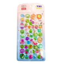 Стікер-наклейка Tiki Wiki Набір 3D-наліпок серії Crystal – Тікі котики в саду (25ESE009-10)