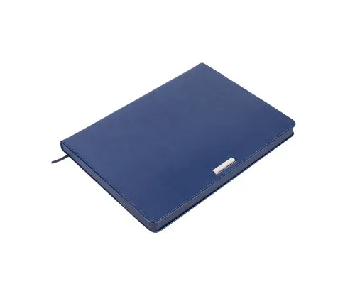 Тижневик Buromax недатований SALERNO, L2U, A4, синій, штуч.шкіра, 336 сторінок (BM.20990-02)