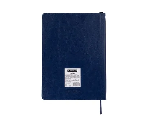 Тижневик Buromax недатований SALERNO, L2U, A4, синій, штуч.шкіра, 336 сторінок (BM.20990-02)