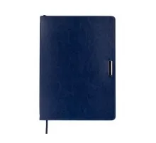 Тижневик Buromax недатований SALERNO, L2U, A4, синій, штуч.шкіра, 336 сторінок (BM.20990-02)