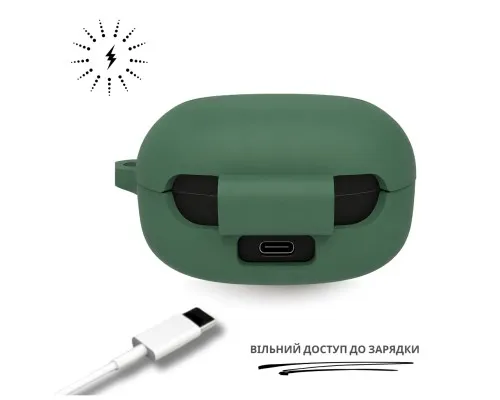 Чохол для навушників BeCover Silicon для Samsung Galaxy Buds Green (715895)