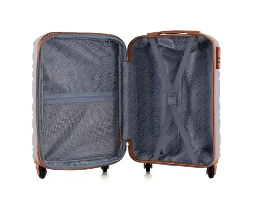 Валіза Semi Line 20" (S) Light Grey (T5715-1) (DAS303584)