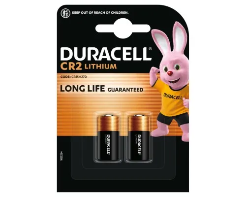 Батарейка Duracell CR2 Ultra Lithium Photo * 2 (5007801/5014035)