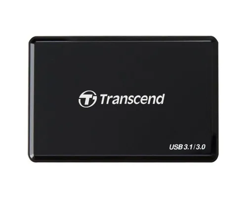 Зчитувач флеш-карт Transcend USB 3.1 Gen 1 Type-C SD/microSD/CompactFlash/Memory Stick (TS-RDC8K2)