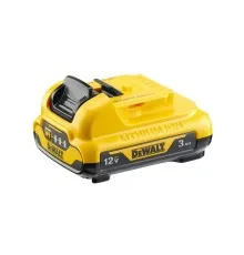 Акумулятор до електроінструменту DeWALT 12 В, 3 Аг, час заряджання 50 хв, вага 0.2 кг (DCB124)