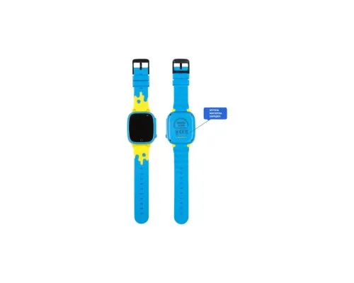 Смарт-годинник Amigo GO008 GLORY GPS WIFI Blue-Yellow (976267)