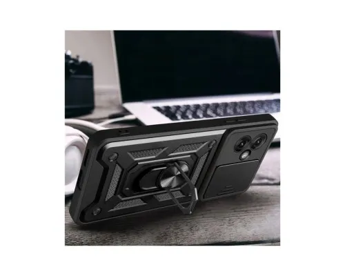 Чохол до мобільного телефона BeCover Military Motorola Moto G55 Black (713056)