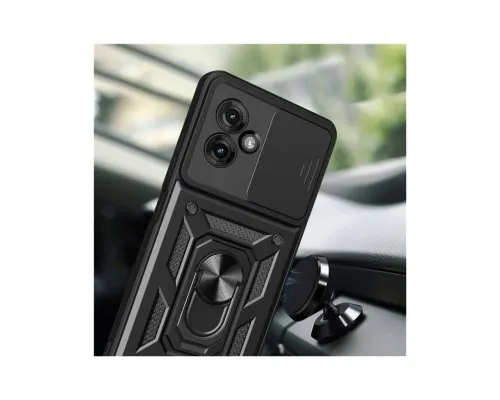 Чохол до мобільного телефона BeCover Military Motorola Moto G55 Black (713056)