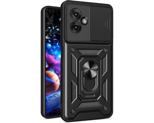 Чохол до мобільного телефона BeCover Military Motorola Moto G55 Black (713056)