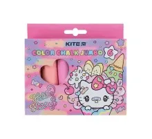Крейда Kite кольорова Jumbo Hello Kitty, 6 кольорів (HK24-073)