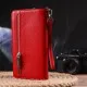 Портмоне Canpellini З натуральної шкіри Червоне (21535)