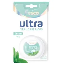 Зубна нитка Fesco Ultra Oral Care Floss Mint 40 м (4820204702427)