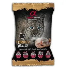 Ласощі для котів Alpha Spirit Turkey Snacks 50 г (8436586310073)
