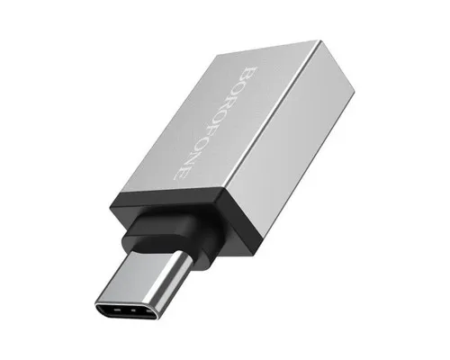 Перехідник OTG USB 3.0 AF to USB-C BOROFONE (6957531090328)