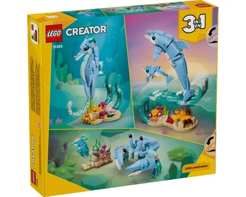 Конструктор LEGO Creator Морські тварини: красиві дельфіни (31385)