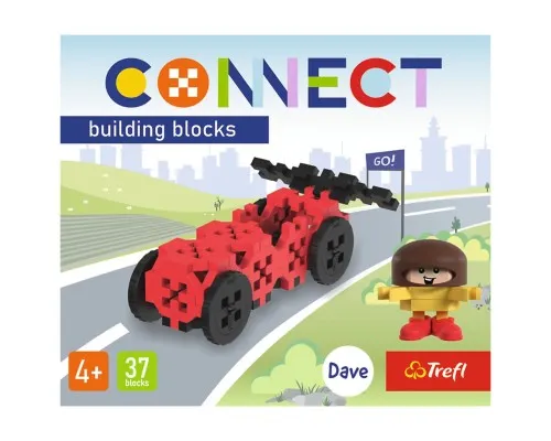 Конструктор Trefl Connect Гоночна машина 37 деталей (5900511620450)