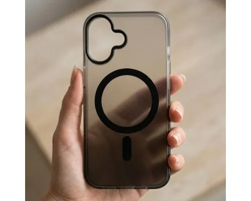 Чохол до мобільного телефона BeCover FIBRA Shock-Proof MagSafe Apple iPhone 17 Black (715439)