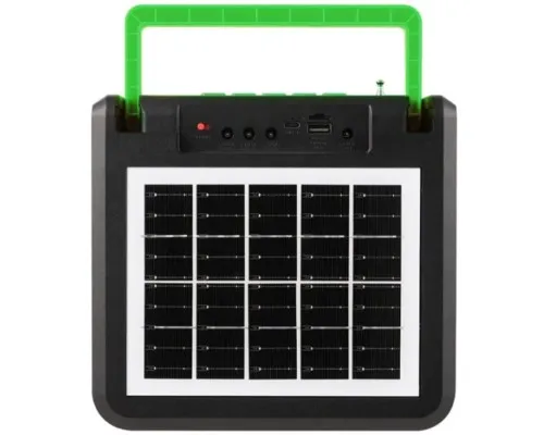 Акустична система NEWVEW NV-9218 Solar Panel/BT/USB/TF/FM Green (NWVW-NV-9218-GN)