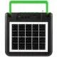 Акустична система NEWVEW NV-9218 Solar Panel/BT/USB/TF/FM Green (NWVW-NV-9218-GN)