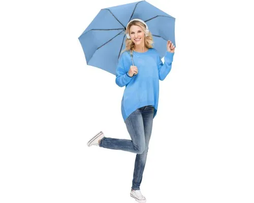 Парасоля Fare Mini Pocket AOC 5460 міні автоматична 97 см light blue (FR.5460 light blue)
