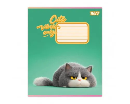 Зошит Yes Cute vibes only А5 24 аркуша лінія (768901)