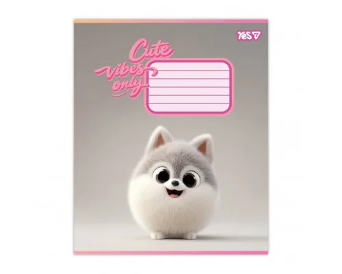 Зошит Yes Cute vibes only А5 24 аркуша лінія (768901)