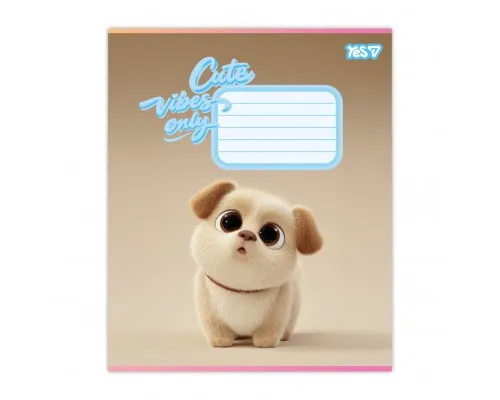 Зошит Yes Cute vibes only А5 24 аркуша лінія (768901)