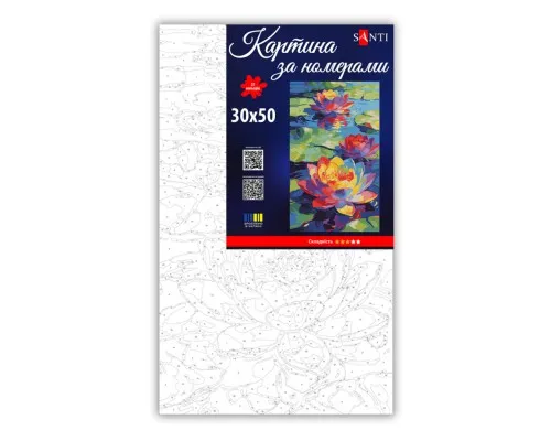 Картина по номерам Santi Латаття 30х50 см (955558)