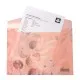 Папка - конверт Buromax А4 на кнопці, PEACH ARABESKI, напівпрозора, персикова (BM.3943-46)