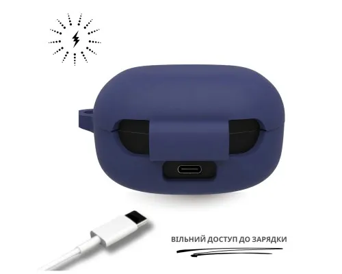 Чохол для навушників BeCover Silicon для Samsung Galaxy Buds Blue (715894)
