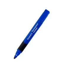 Маркер Axent Permanent Comfort Grip 2542-A, 2 мм круглий синій (2542-02-A)
