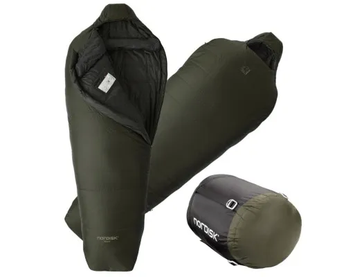 Спальний мішок Nordisk Knuth 0°C L Wide Forest Night Green (10721316-100) (DAS303774)