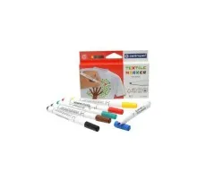 Набір маркерів Centropen набір для текстилю Textile 1.8 мм 6 шт (2739.6)