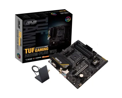 Материнська плата ASUS TUF GAMING A520M-PLUS WIFI