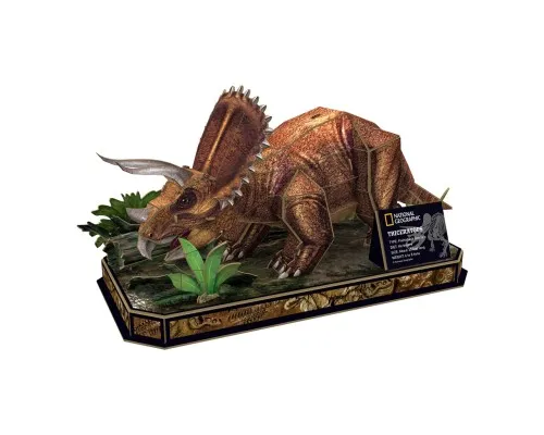 Пазл Cubic Fun 3D National Geographic Dino Трицератопс (DS1052h)