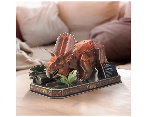 Пазл Cubic Fun 3D National Geographic Dino Трицератопс (DS1052h)