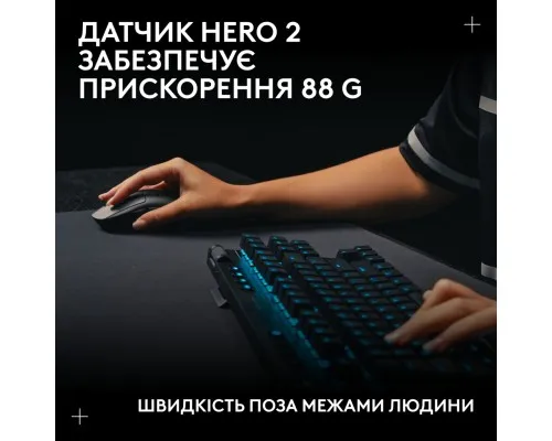 Мишка Logitech G Pro 2 Lightspeed Wireless White (910-007302)