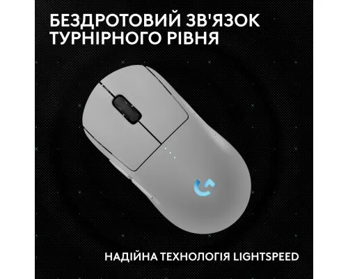 Мишка Logitech G Pro 2 Lightspeed Wireless White (910-007302)