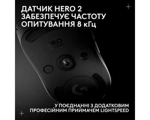 Мишка Logitech G Pro 2 Lightspeed Wireless White (910-007302)
