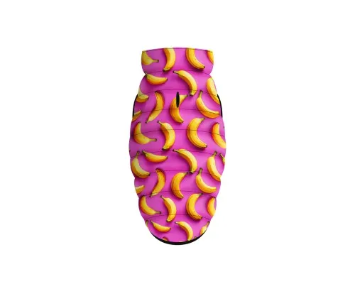 Курточка для тварин WAUDOG Clothes Банани на рожевому M 45 (408-4055)