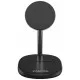 Зарядний пристрій Canyon wireless charger WCS-205 15W Qi2 2in1 Black (CNS-WCS205B)